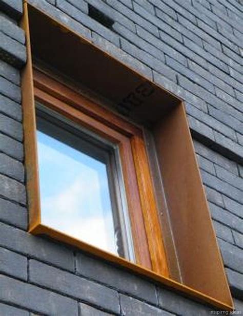 metal box trim window architecture detail|exterior window trim.